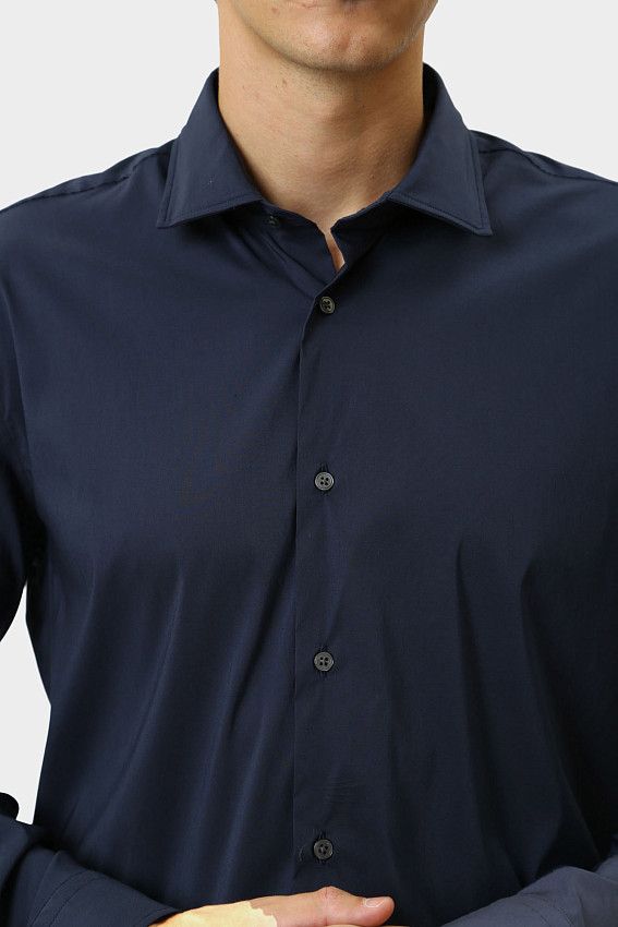 Сорочка д/р Strellson Синий