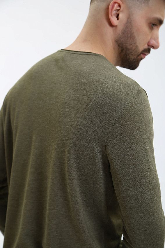 Лонгслив Strellson Зеленый