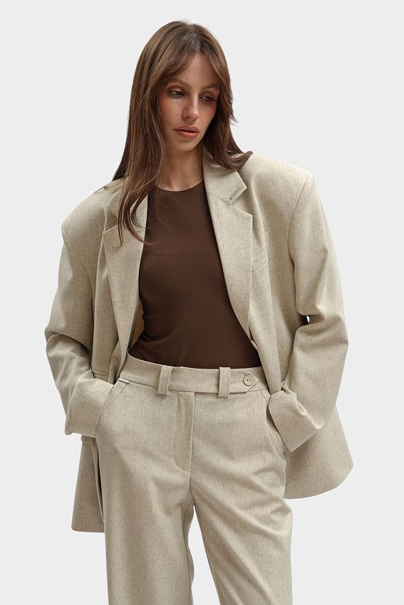 Пиджак The Hills Молочный