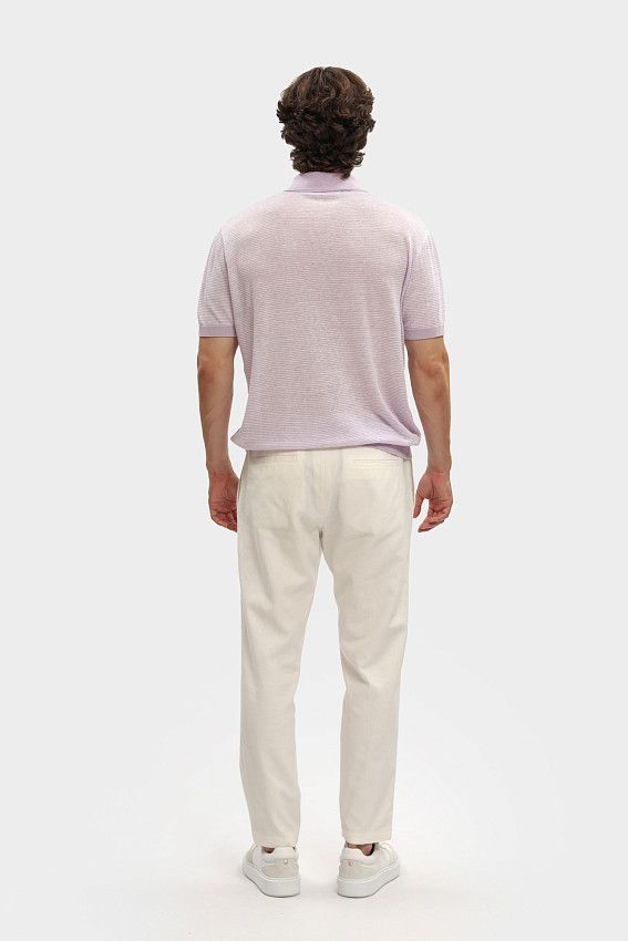 Поло с коротким рукавом Karl Lagerfeld Розовый