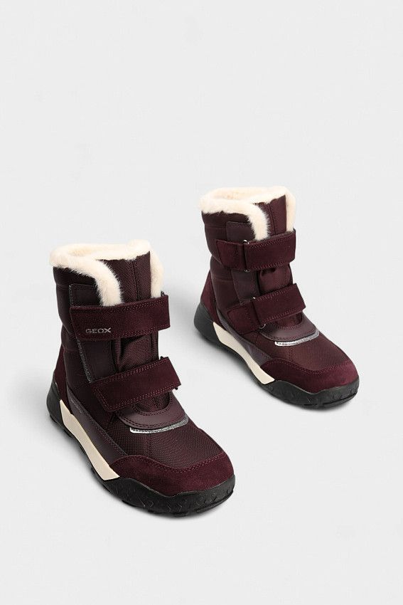 Ботинки Geox Бордовый