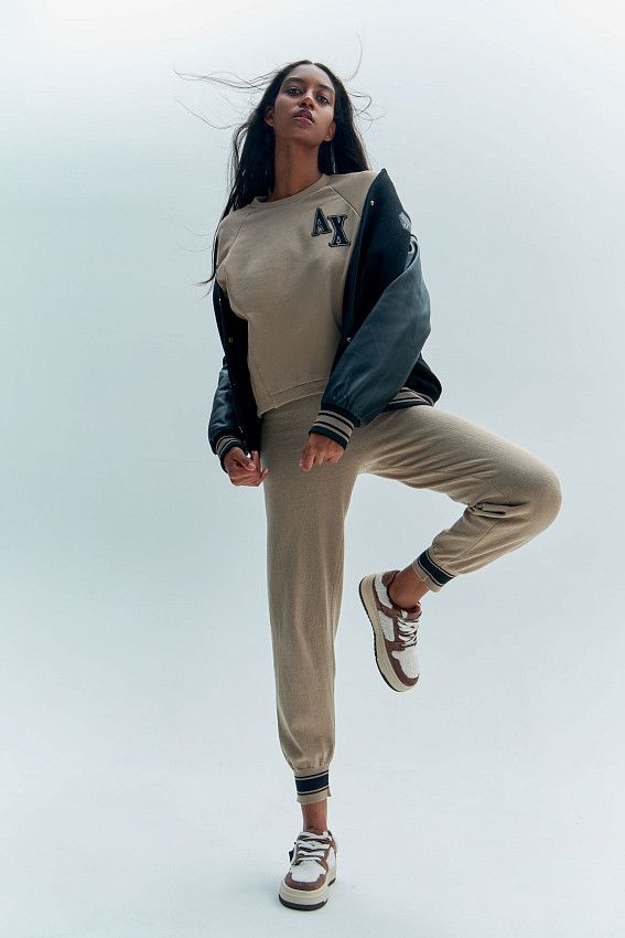 Свитшот Armani Exchange Бежевый