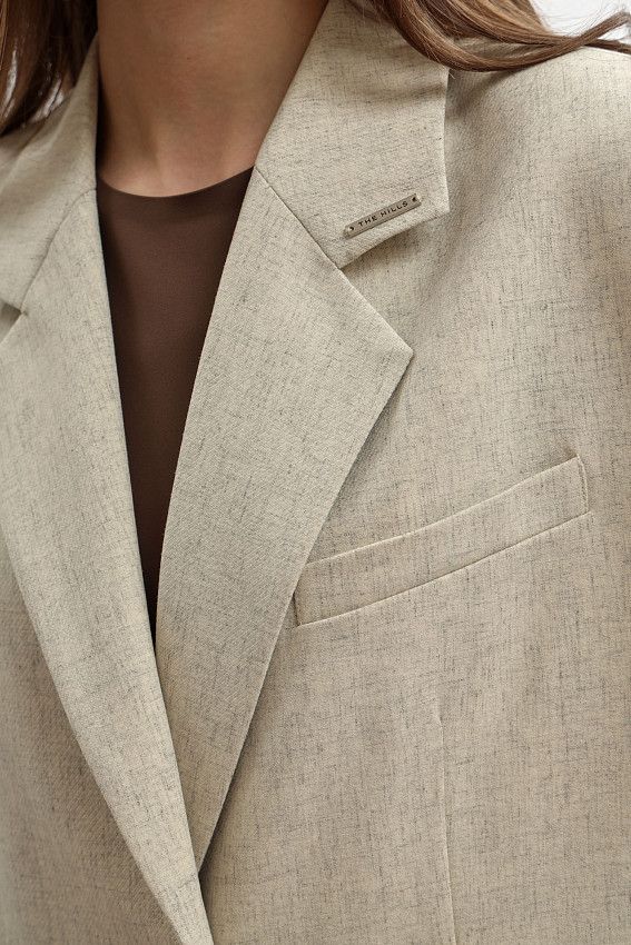 Пиджак The Hills Молочный