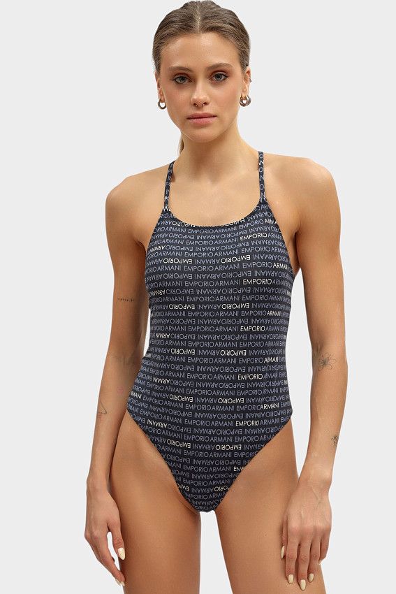 Купальный костюм Emporio Armani Черный