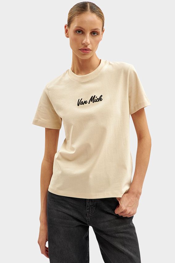 Футболка Van Mich Бежевый