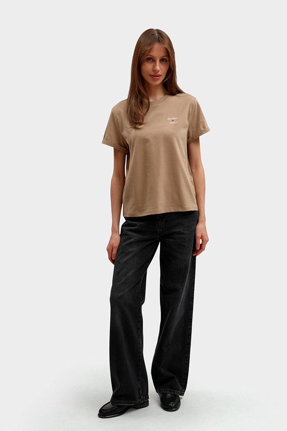 Футболка Mustang Бежевый