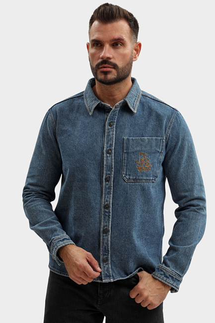 Рубашка джинсовая Trussardi