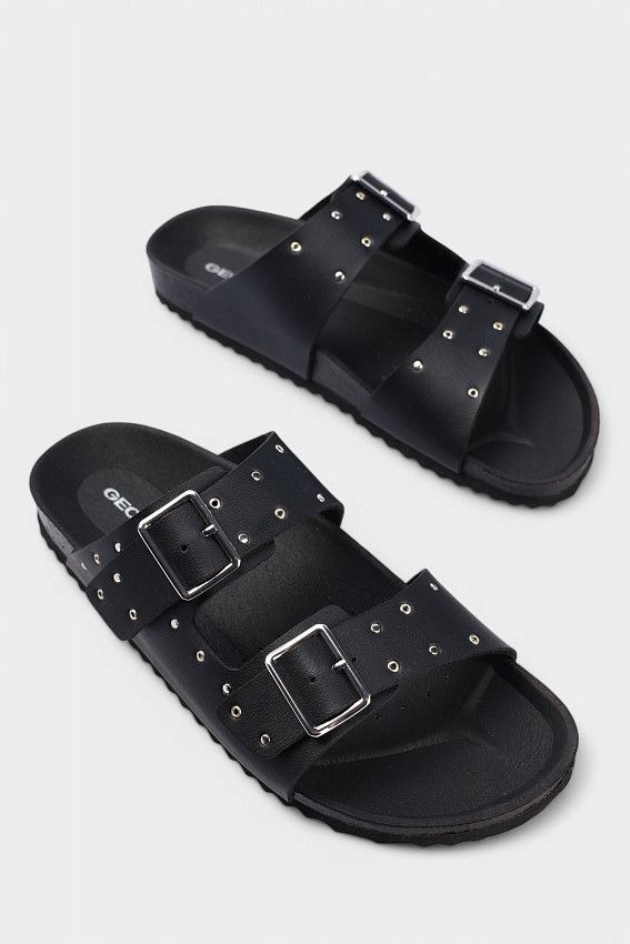 Шлепки Geox Черный