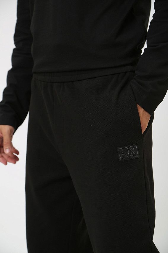 Брюки спортивные Armani Exchange Черный
