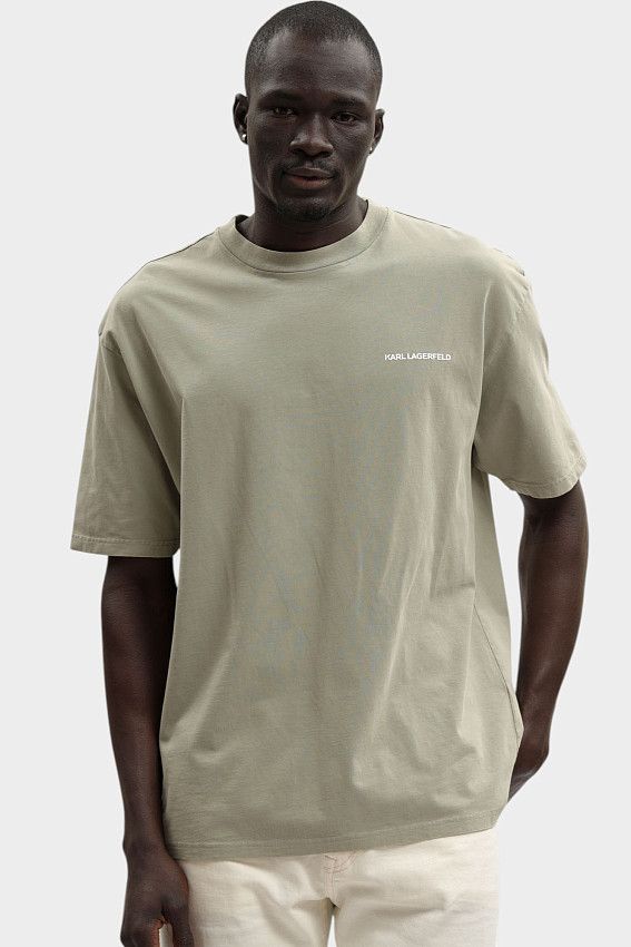 Футболка Karl Lagerfeld Бежевый