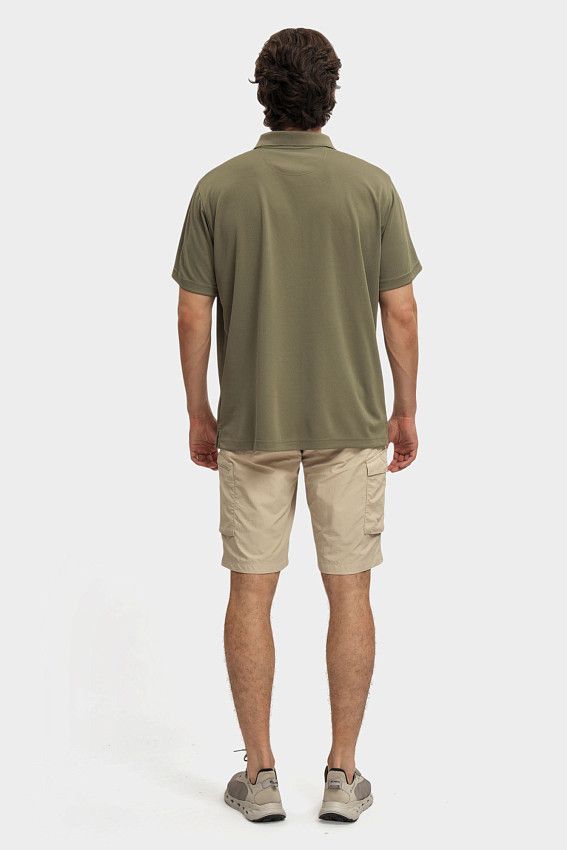 Поло Columbia Зеленый