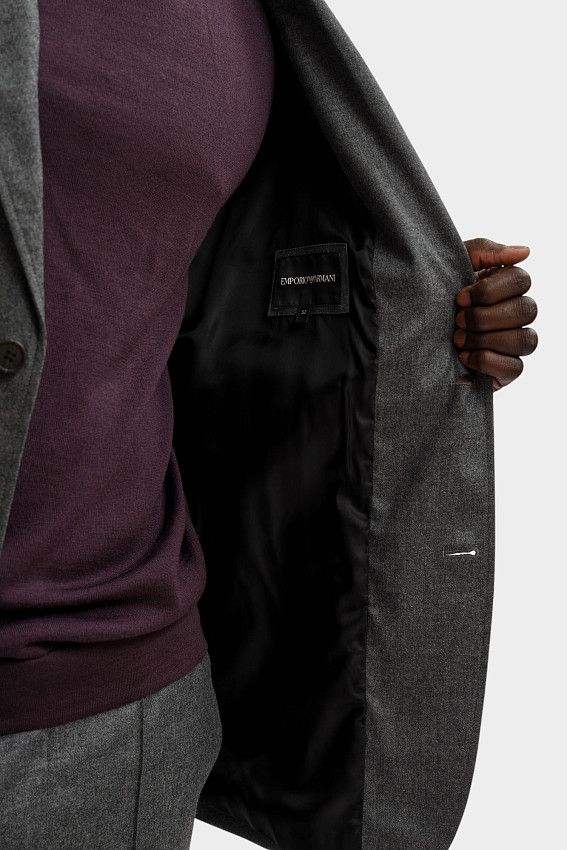 Пиджак Emporio Armani Серый