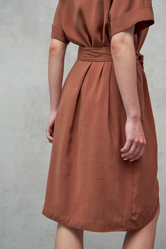 Платье The Hills Бронзовый