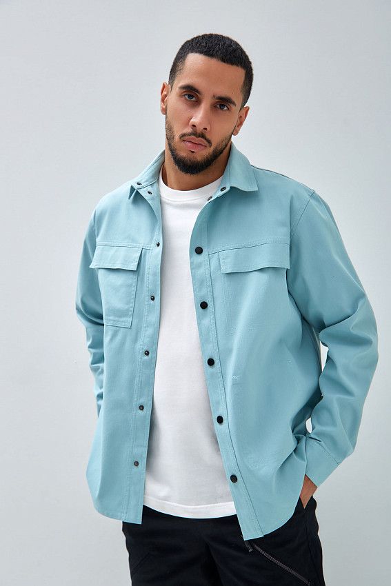 Рубашка с длинным рукавом The Hills Мятный