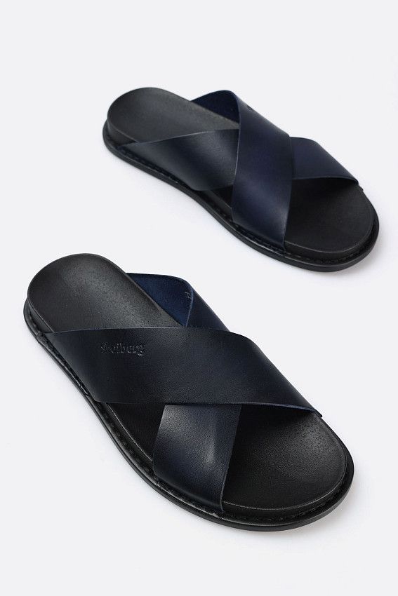 Шлепки Shoiberg Синий