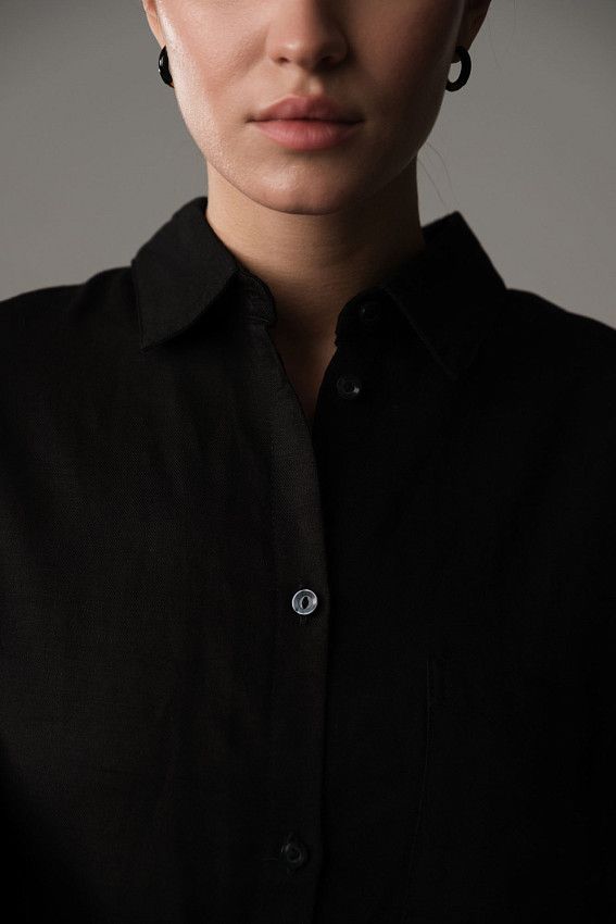 Рубашка с коротким рукавом The Hills Черный