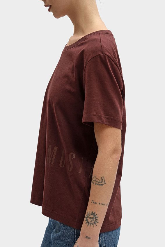 Футболка Mustang Коричневый