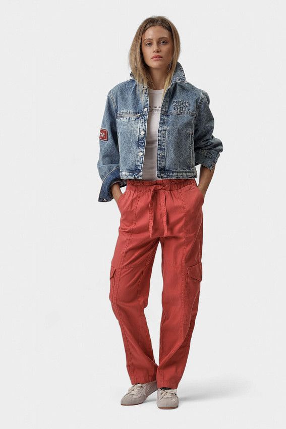 Брюки Pepe Jeans Красный