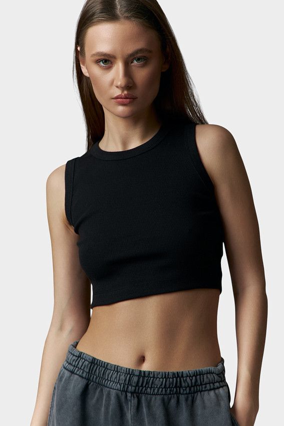 Кроп-топ Van Mich Черный