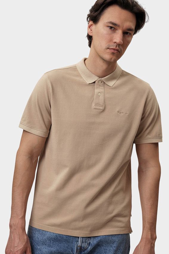 Поло Pepe Jeans Бежевый