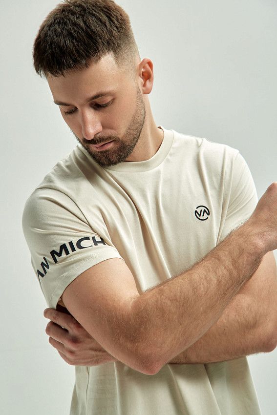 Футболка Van Mich Бежевый