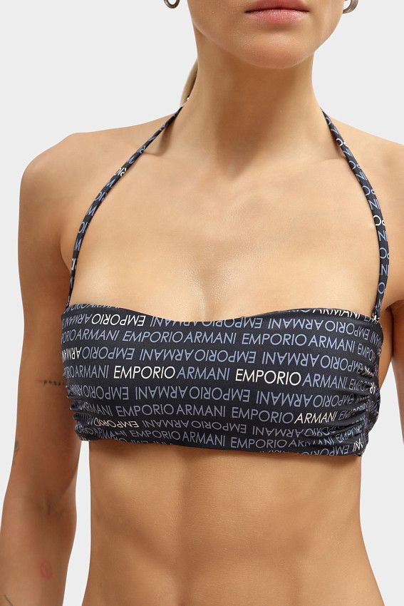 Купальник раздельный Emporio Armani Черный