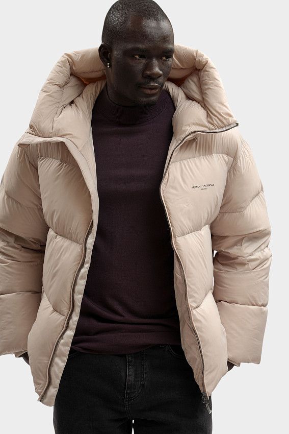 Куртка пуховая Armani Exchange Бежевый