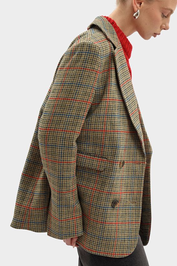 Пиджак Mustang Зеленый