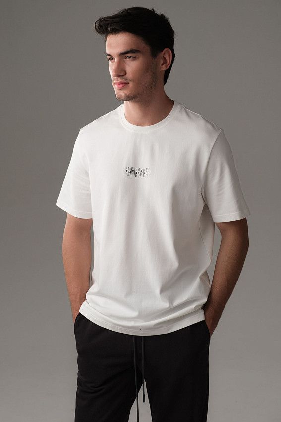 Футболка The Hills Молочный