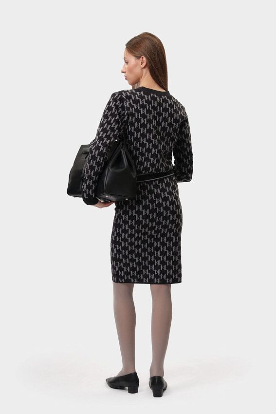 Юбка Karl Lagerfeld Серый