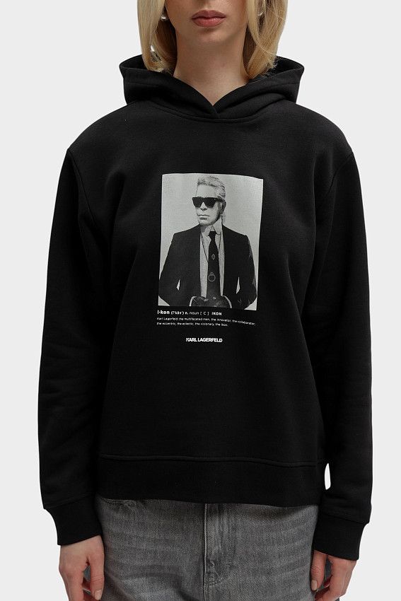 Худи Karl Lagerfeld Черный
