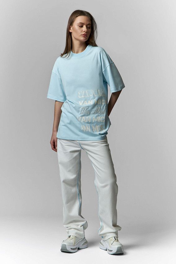 Футболка Van Mich Голубой