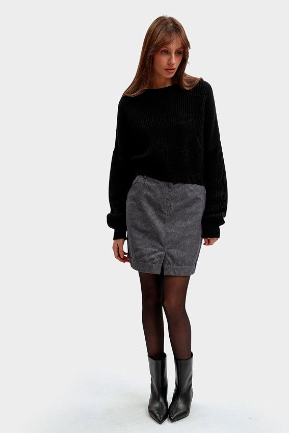 Юбка джинсовая The Hills Серый