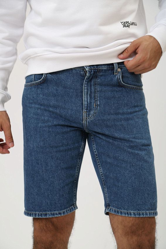 Шорты джинсовые Karl Lagerfeld Jeans Синий