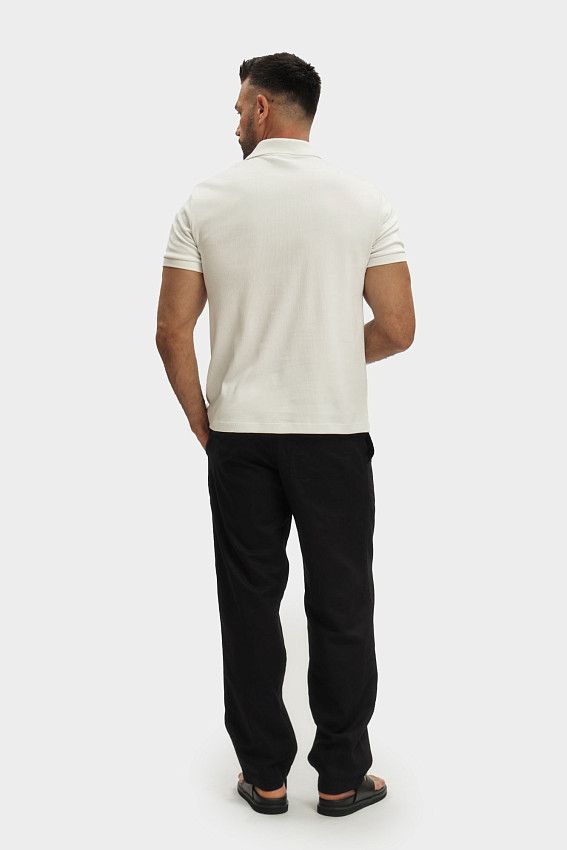 Поло Calvin Klein Jeans Молочный