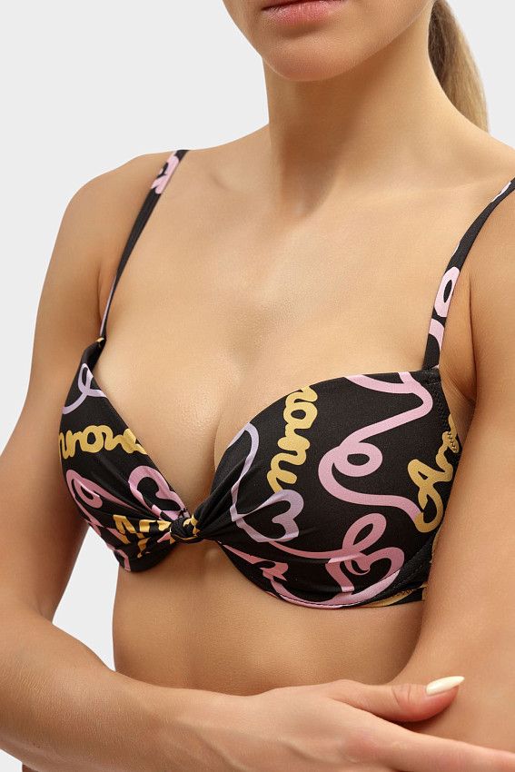 Купальник раздельный Emporio Armani Черный