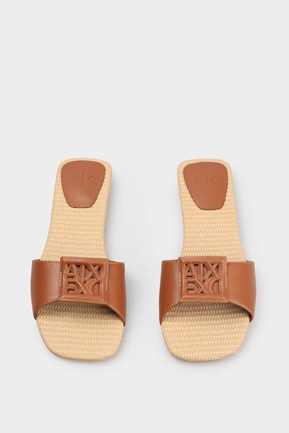 Шлепанцы Armani Exchange
