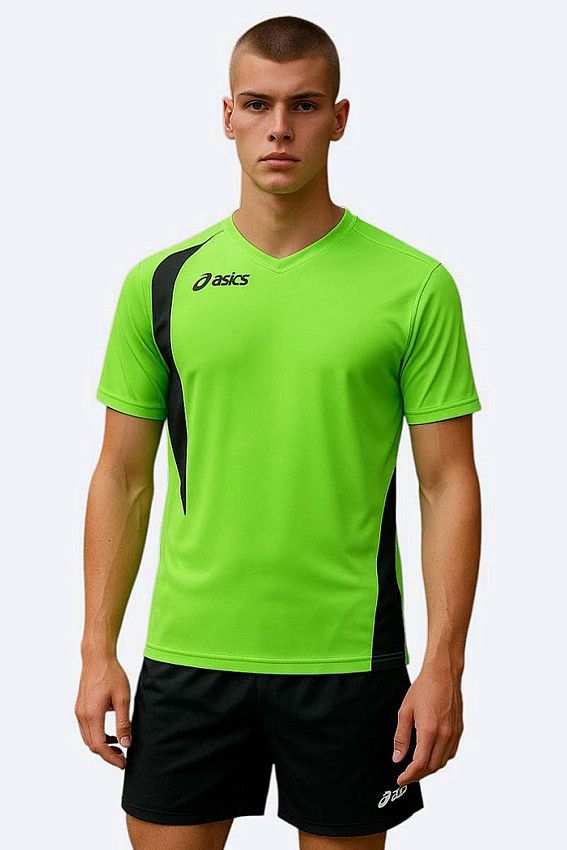 Комплект формы Asics Зеленый