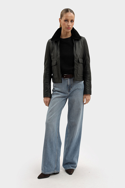 Куртка кожаная Mustang