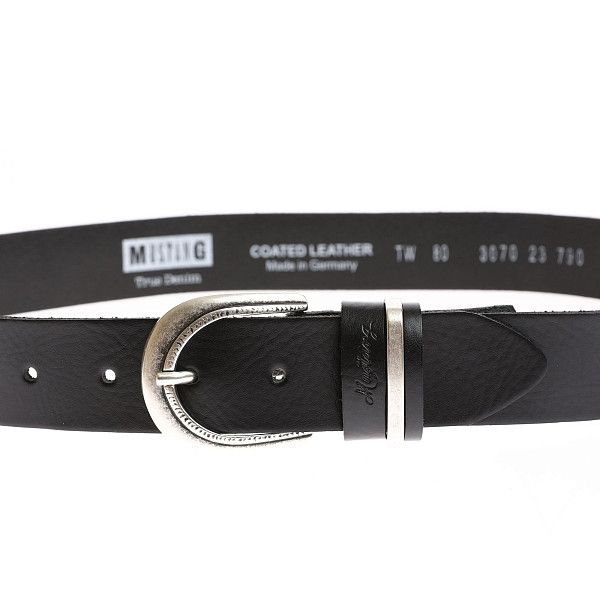 Ремень Mustang Черный