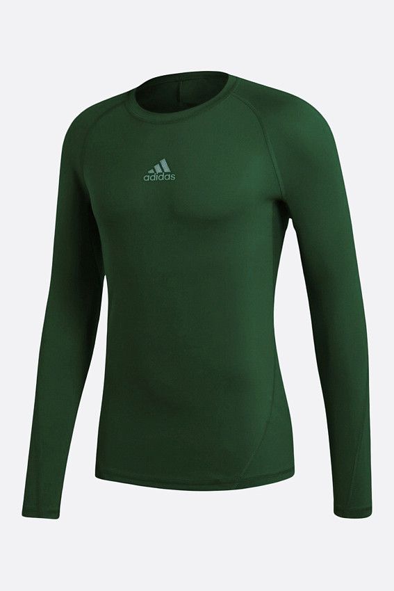 Лонгслив компрессионный Adidas Зеленый