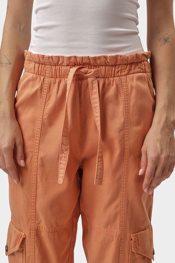 Брюки Pepe Jeans Оранжевый