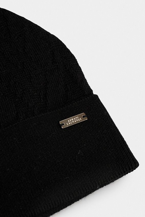 Шапка Armani Exchange Черный
