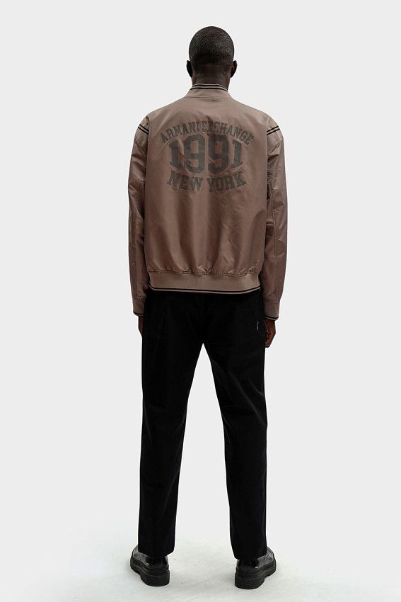 Бомбер Armani Exchange Коричневый