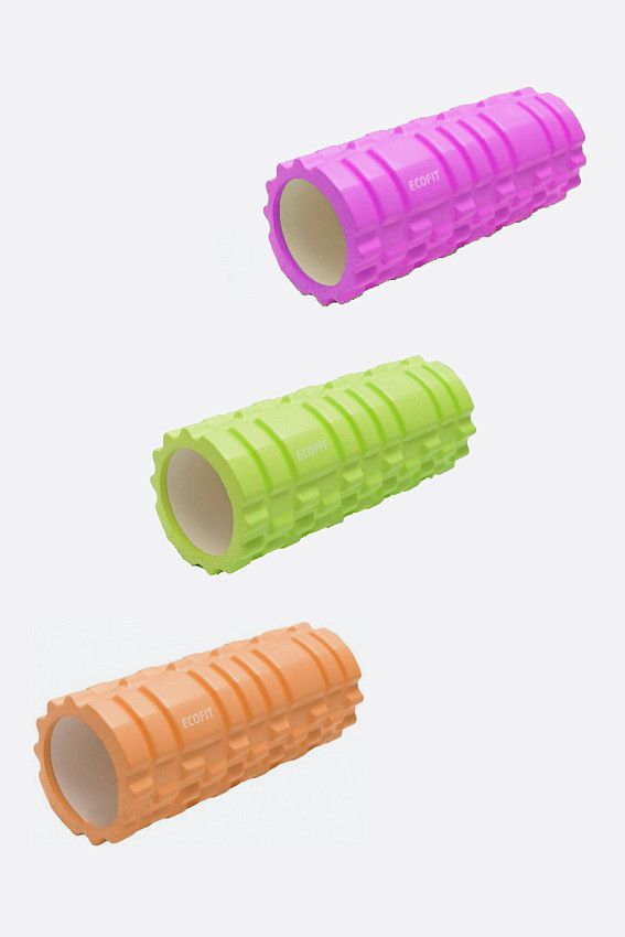 Ролик для йоги: 400мм. d 200мм. 1,3кг. Mdbuddy Мультиколор