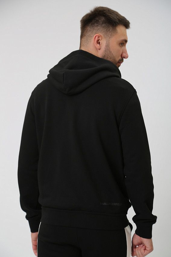 Толстовка с капюшоном Karl Lagerfeld Черный