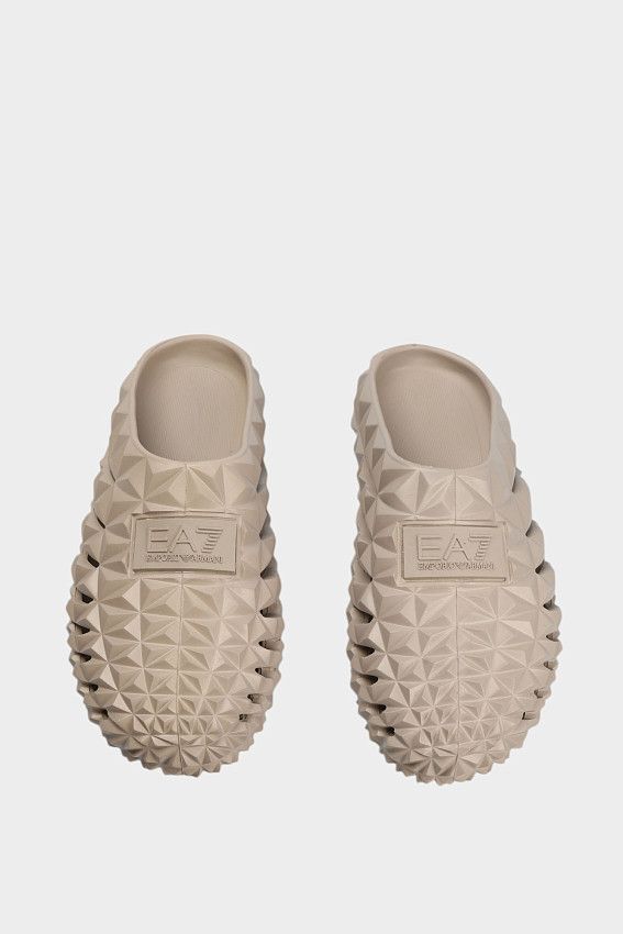 Шлепанцы EA7 Бежевый