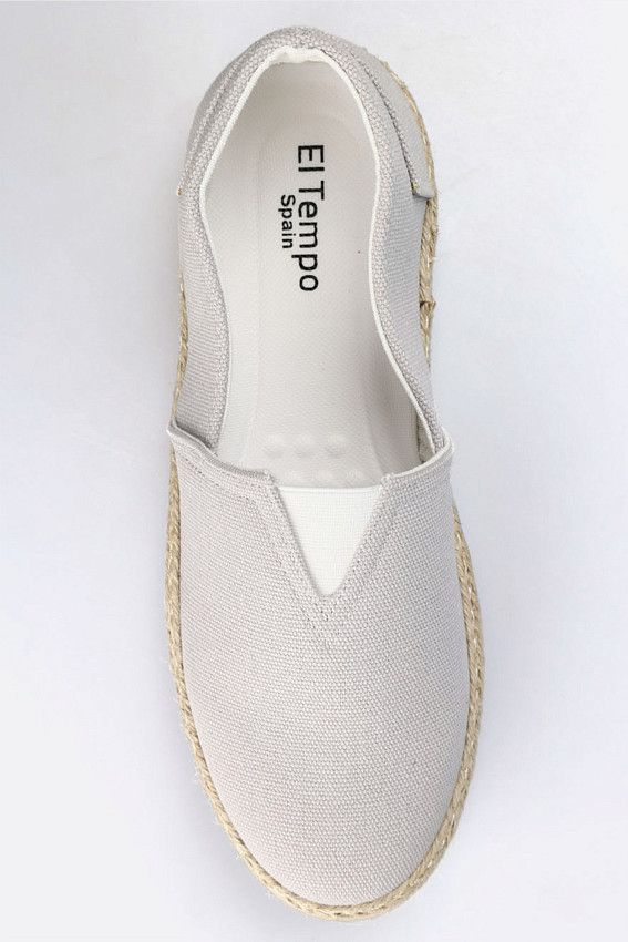 Эспадрильи El Tempo Серый