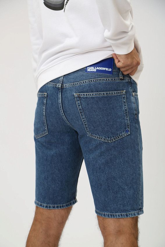 Шорты джинсовые Karl Lagerfeld Jeans Синий