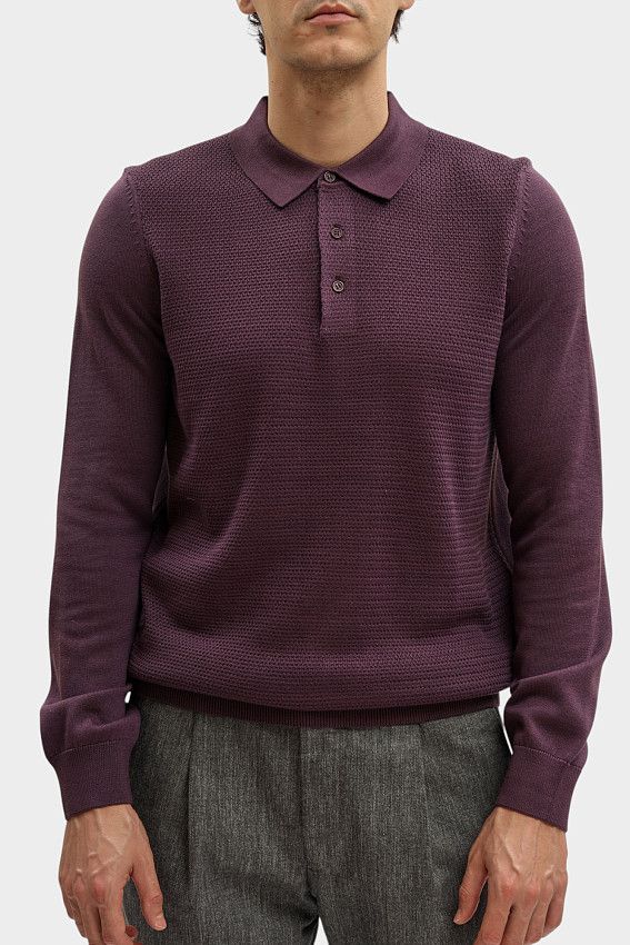 Поло Strellson Фиолетовый